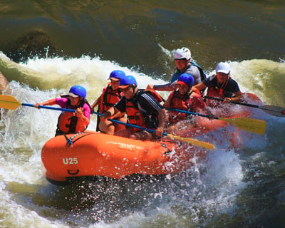 Lower Kern River Class IV Rafting Trip