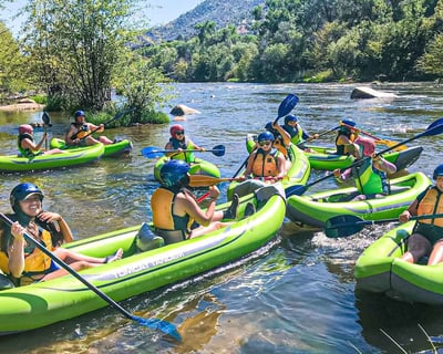 Provo River Guided Inflatable Kayaking Trip