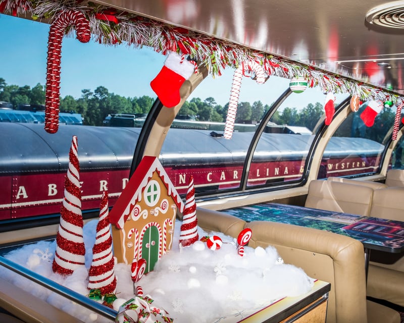 Christmas Train Ride in Aberdeen