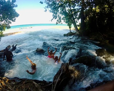 Ocho Rios Waterfall Beach Cruise