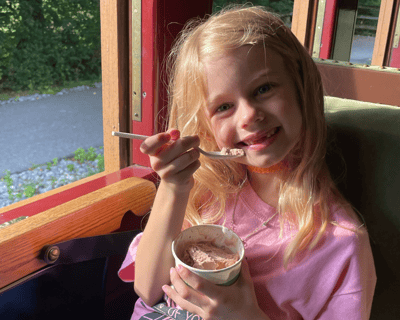 Ride the Ice Cream Express Train in New Freedom