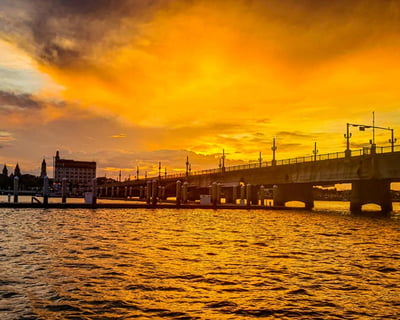 Sunset Dolphin Cruise in St. Augustine