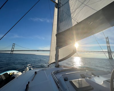 Sunset Sailing Cruise in Mackinac Island