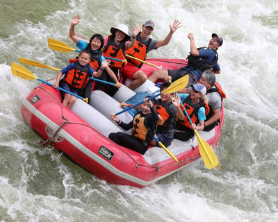 Spokane Class III Whitewater Rafting Guided Tour
