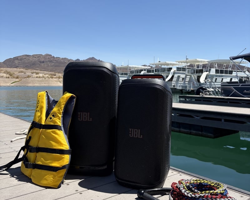JBL PartyBox Speaker Rental at Callville Bay Marina