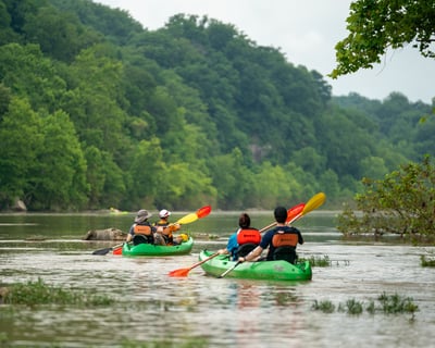 Double Kayak Rental at Fletchers