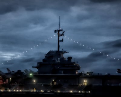 USS Yorktown Ghost Tour After Dark in Charleston