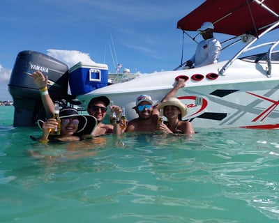 Private 28' Boat Charter to Saona Island
