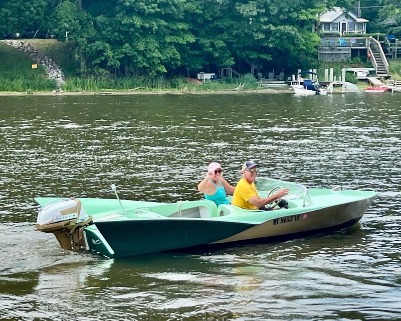Saugatuck Retro Boat Rental