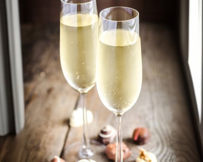 Champagne, Flowers and Chocolates Package