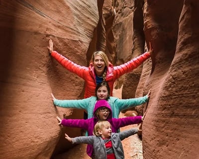Ride a Guided UTV Tour to Peekaboo Slot Canyon
