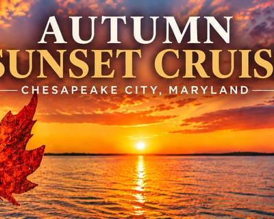 Autumn Sunset Cruise in Chesapeake City
