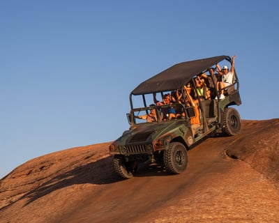 Sunset Hummer Tour on Hell's Revenge
