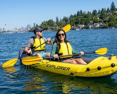 24-Hour Double Kayak Rental in Tukwila