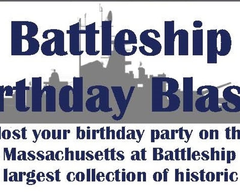 USS Massachusetts Birthday Party at Battleship Cove