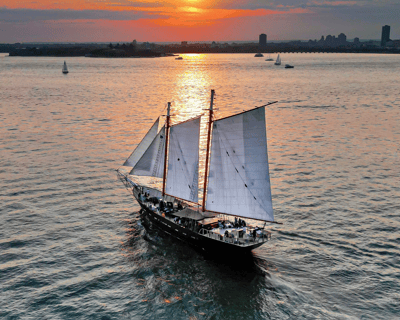 Sail NYC Harbor on a Sunset Jazz Cruise