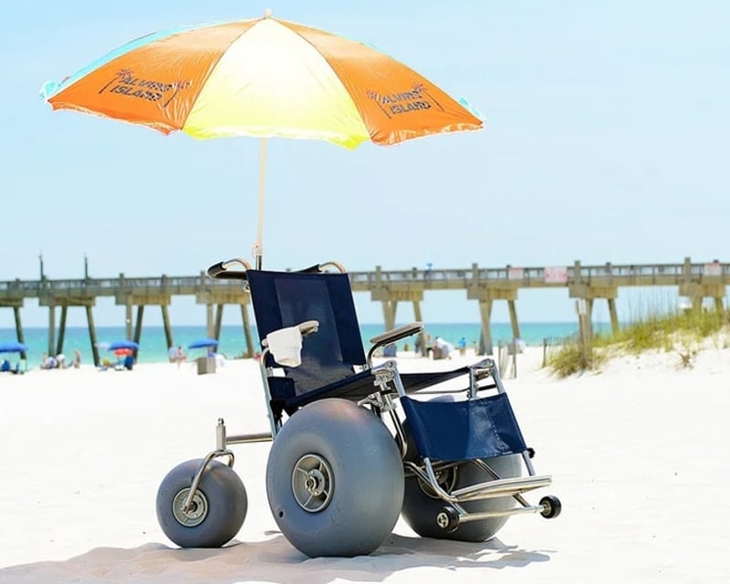 All-Terrain Beach Wheelchair Rental in Fort Myers Beach