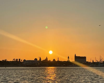 Dolphins at Sunset: 90-Min St. Augustine Cruise