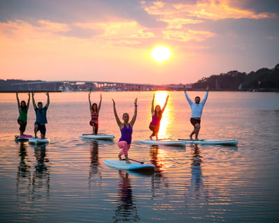 SUP Yoga Session on the May River