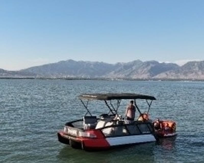 21' Sea-Doo Switch Pontoon Rental in Saratoga Springs, UT