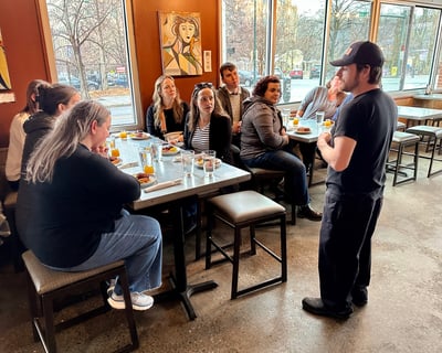 Guided Brunch Tour in Downtown Asheville
