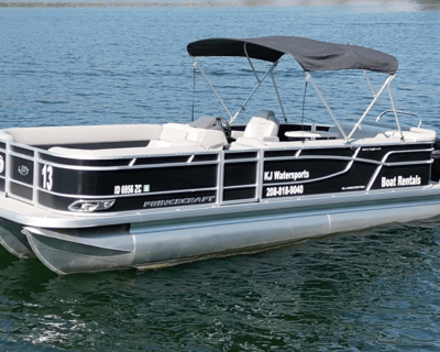 23' Pontoon Rental on Lake Coeur d'Alene
