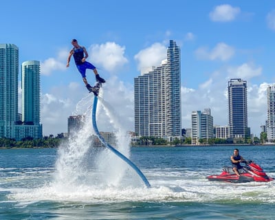 Learn Flyboarding in Miami With 20-30 Minutes Flight Time