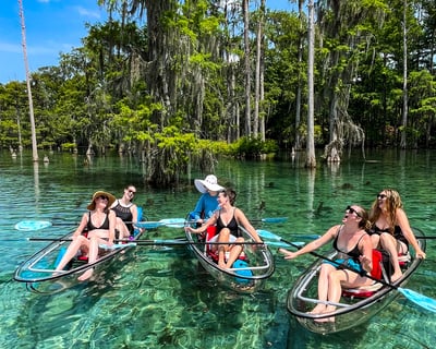 Guided Clear Kayak Tour in Marianna