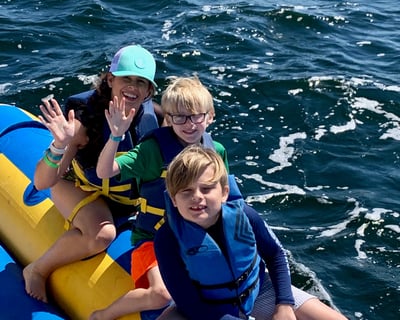 Banana Boat Ride & Parasailing Combo in Destin