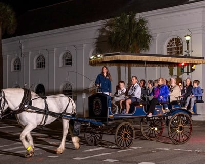 Ride a 45-Minute Ghost Carriage Tour in Charleston