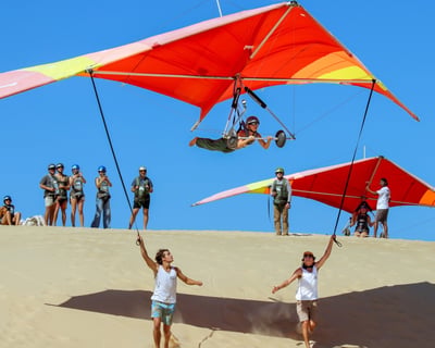 Hang Gliding Lesson at Jockey's Ridge