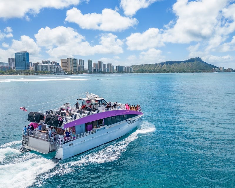 Waikiki Surf Breaks & Hawaiian History Boat Tour
