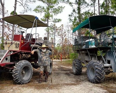 Private Guided Swamp Buggy Tour in Ochopee