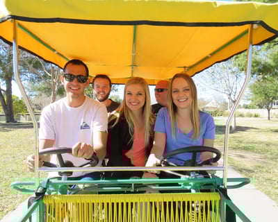 4 Person Surrey Bike Rental in Tempe AZ