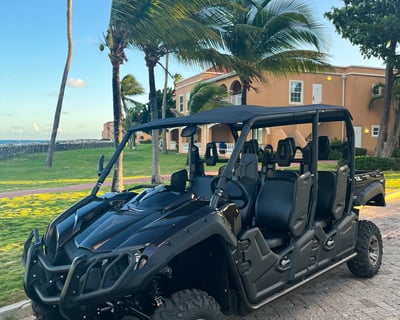 Explore St. Maarten With a 6-Person UTV Rental