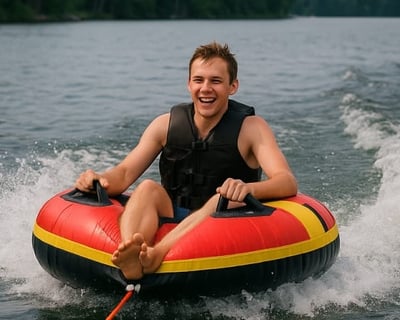 1-Person Towable Tube Rental in Mercer