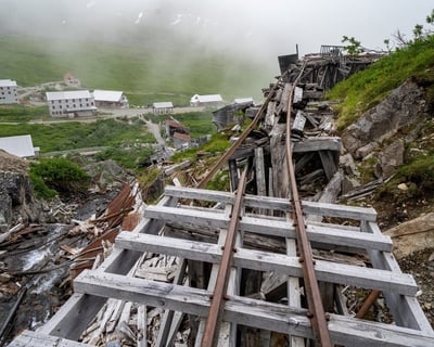 Independence Mine Guided E-Bike Tour In Hatcher Pass