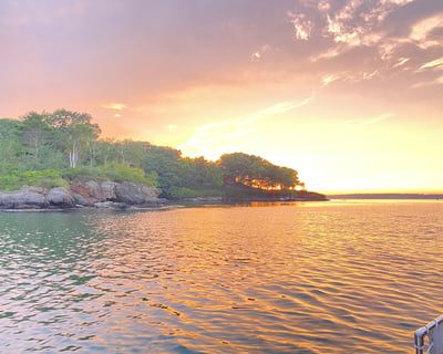 Cruise Casco Bay at Sunset From Portland