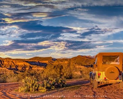 Sunset Sonoran Desert Jeep Tour in Scottsdale