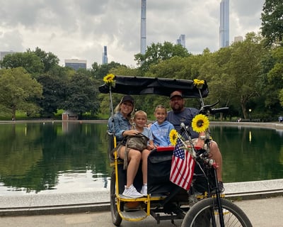 Ride a 1-Hour Private Pedicab Tour of Central Park