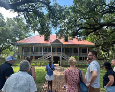 Laura Plantation Guided Tour & Large Airboat Ride
