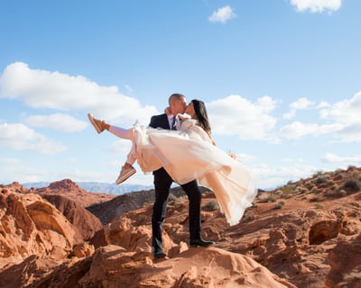Private Wedding Ceremony in Valley of Fire