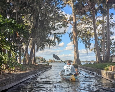 Private Winter Park Clear Kayak Tour