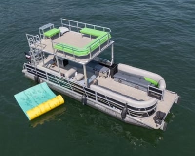 Cruise Lake Travis on a Double-Decker Party Barge