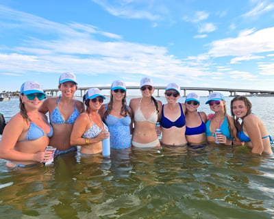 6-Hour Private Tiki Boat Charter in Orange Beach