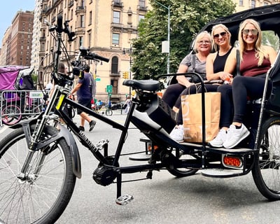 2.5-Hour Central Park & Midtown Pedicab Tour