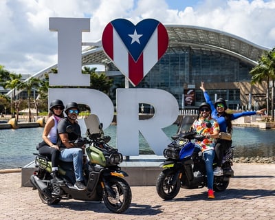 Coastal & Cultural Moped Tour of San Juan