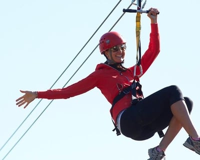 Zip Lining Over Paso Robles Wine Country