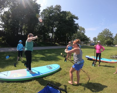 Private Paddleboard Lesson in Sylvan Lake
