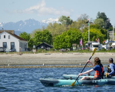 Sit-On-Top Kayak Rental at Fort Worden